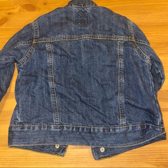Old Navy lined denim jacket 3T - Picture 3 of 4